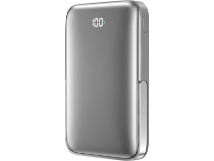 WIWU Elite Power Bank s MagSafe pro iPhone, Apple Watch a AirPods Wi-P018 10000 mAh Grey