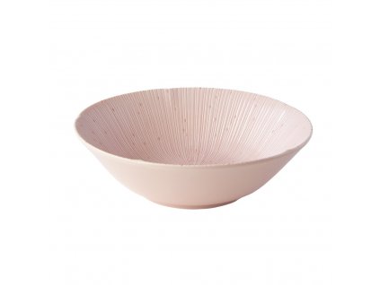 Jídelní miska ICE PINK 350 ml, růžová, keramika, MIJ