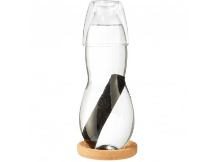 Karafa na vodu EAU GOOD 800 ml, čirá, sklo, Black+Blum