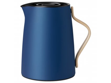Vakuový džbán EMMA 1 l, na čaj, tmavě modrá, nerezová ocel, Stelton