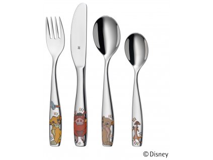 Dětský příbor 4dílný set Lví král ©Disney WMF