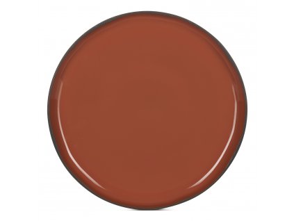 Jídelní talíř skořicový Cinnamon CARACTERE REVOL