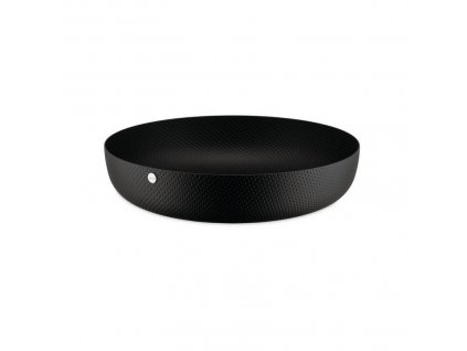 Mísa na ovoce Texture Alessi 24 cm černá