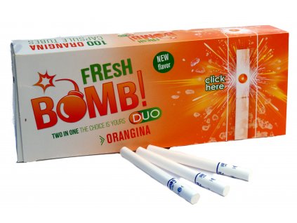 PRÁSKACÍ DUTINKY FRESH BOMB ORANGE 100ks