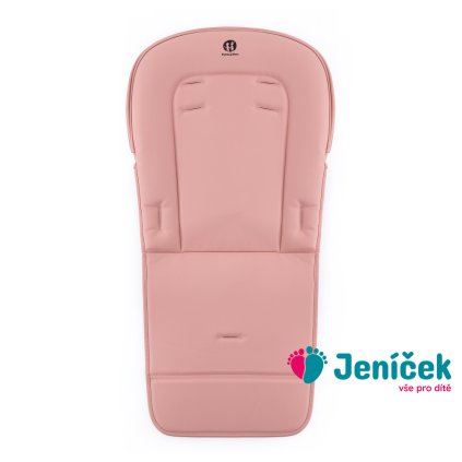 PETITE&MARS Potah sedáku a podnos k dětské židličke Gusto Sugar Pink