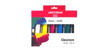 Sada akrylových barev Amsterdam Standard Classroom 6 x 120 ml