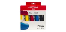 Sada akrylových barev Amsterdam Standard Primary 5 x 120 ml