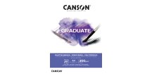 Canson Graduate Mixed Media Skicák v lepené vazbě A4, 200g, 20 listů