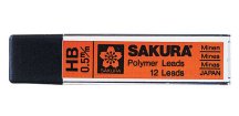 Náplně do mechanické tužky Sakura 0,5 mm