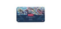 Sada akvarelových pastelů Derwent Inktense Blocks 36 ks