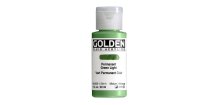 Akrylová barva Golden Fluid - 2250 Permanent Green Light
