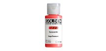 Akrylová barva Golden Fluid - 2491 Fluorescent Red