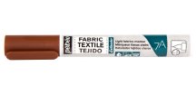 Fix na textil Pébéo 7A Markers Light Fabric 1 mm - 12 Brown