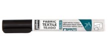 Fix na textil Pébéo 7A Markers Light Fabric 1 mm - 14 Black