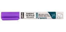 Fix na textil Pébéo 7A Markers Light Fabric 1 mm - 74 Fluorescent Violet