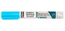 Fix na textil Pébéo 7A Markers Light Fabric 1 mm - 75 Fluorescent Blue