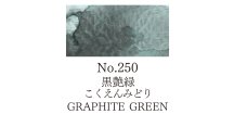 Akvarelová barva v pánvičce Gansai Tambi - 250 Graphite Green