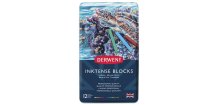 Sada akvarelových pastelů Derwent Inktense Blocks 12 ks