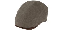 Retro bekovka driver cap od Fiebig - hnedý kanvas a koža