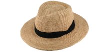 Fedora Raffia - slamený béžový klobúk - Bestseller