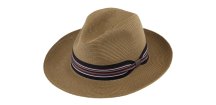 Letné Fedora klobúk - Fiebig Cognac