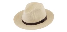 Letný Fedora klobúk s koženým opaskom - Fiebig Natur
