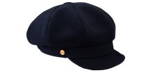 8-dielna dámska tmavomodrá bekovka od Mayser - Camila Newsboy Cap