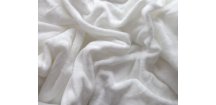 Cearsaf Cocolino microplus cu elastic 180 x 200 cm alb