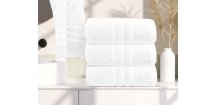 Prosop Classic 50 x 100 cm alb, 100% bumbac
