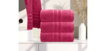 Prosop Comfort 50 x 100 cm purpuriu, 100% bumbac