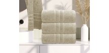 Prosop Comfort 50 x 100 cm crem, 100% bumbac