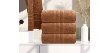 Prosop Comfort 50 x 100 cm maro, 100% bumbac