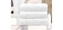 Prosop Classic 70 x 140 cm alb, 100% bumbac