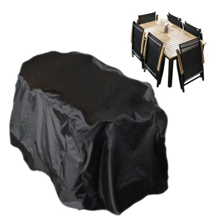Ochranný obal na stůl 150x90 cm + 4 až 6 polohovacích křesel