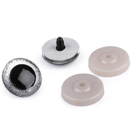 Oči velké s glitry s pojistkou Ø40 mm