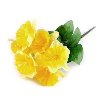Umělá kytice narcis