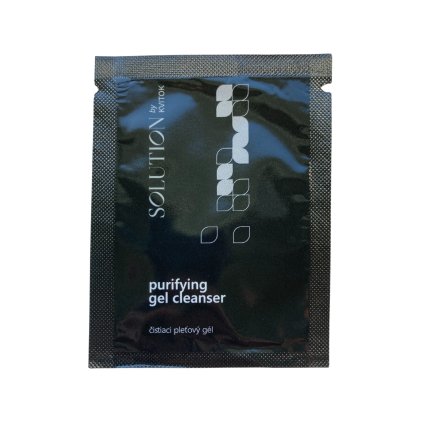 Kvitok Solution Čisticí pleťový gel 2 ml - vzorek - hloubkové pročištění pleti