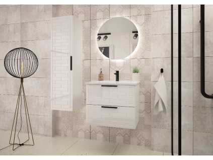 Okrúhle zrkadlo s LED svetlom SP18 600