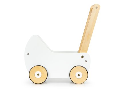 Drevené chodítko pre bábiky ECOTOYS