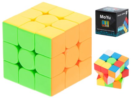Gra logiczna Kostka lamiglowka 3x3 MoYu 97965(1)