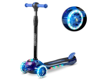 Trojkolka Ricokids Piko - čierno-modrá