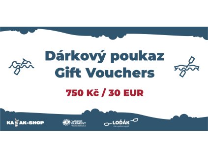 Geschenkgutschein 750 / 30 EUR