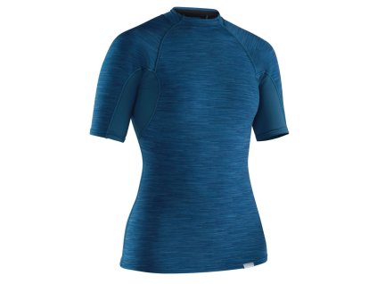 NRS Women Hydroskin 0.5 SS triko (Velikost S, Barva modrá)
