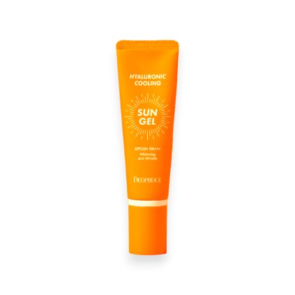 Deoproce Krém na opaľovanie SPF 50+ s kyselinou hyalurónovou  -  Hyaluronic Cooling Sun Gel SPF 50+  -  50 g