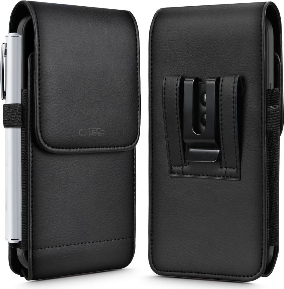 TECH-PROTECT SM75 UNIVERSAL PHONE HOLSTER POUCH 5.8-6.8 INCH BLACK