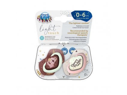 canpol babies set symetrickych silikonovych dudliku light touch 0 6m sleepy koala ruzovy (1)