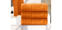 Brisača Comfort Maxi 100x180 cm oranžna, 100% bombaž