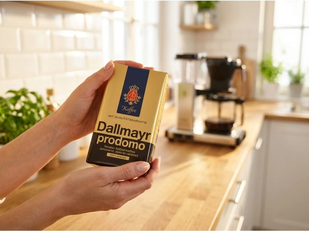 Dallmayr Prodomo v ruce