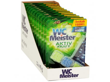 WC Meister závěsný blok do WC lesní vůně 12x45g-VÝHODNÉ BALENÍ