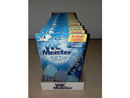WC Meister Aktiv Kraft Závěsný blok do WC - ocean 12x45g-VÝHODNÉ BALENÍ